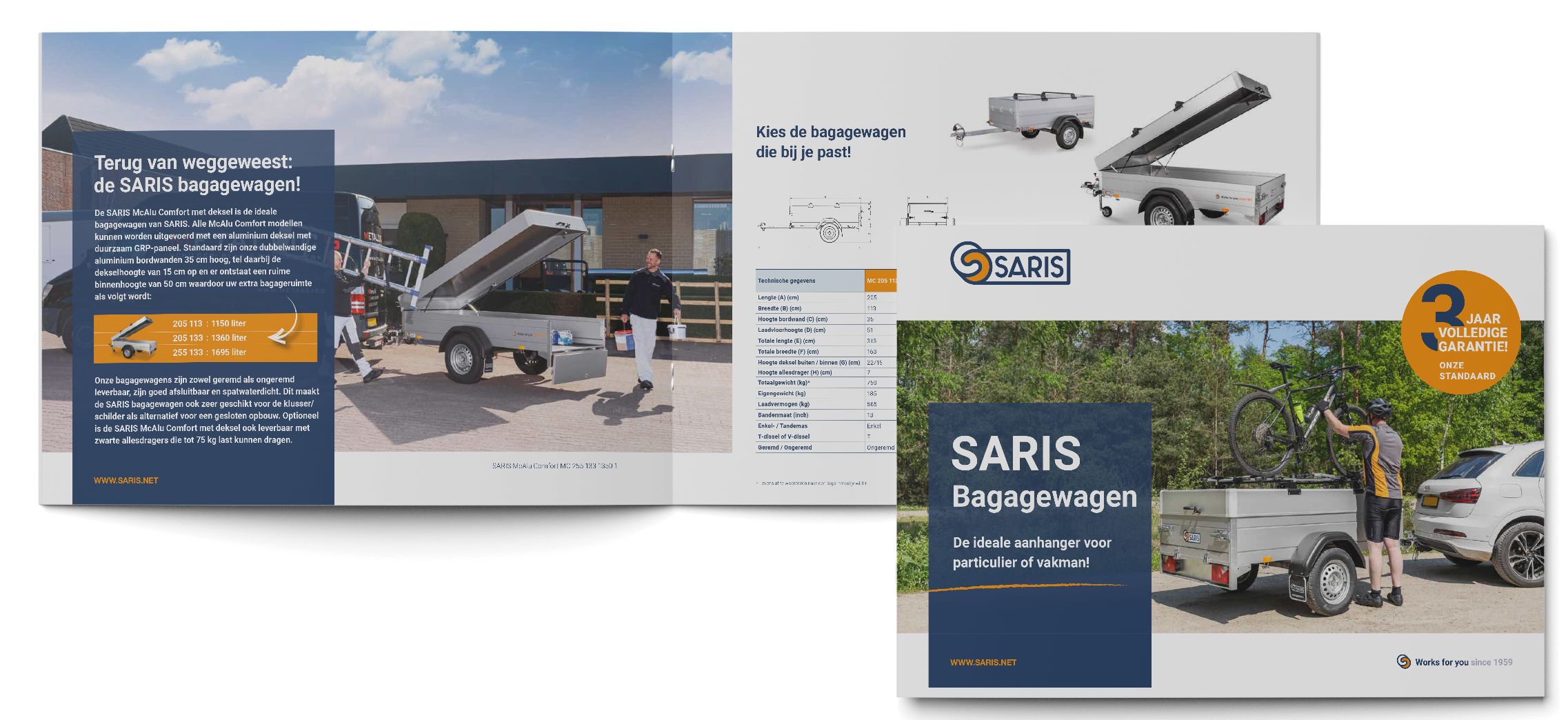 Brochure bagagewagen | SARIS