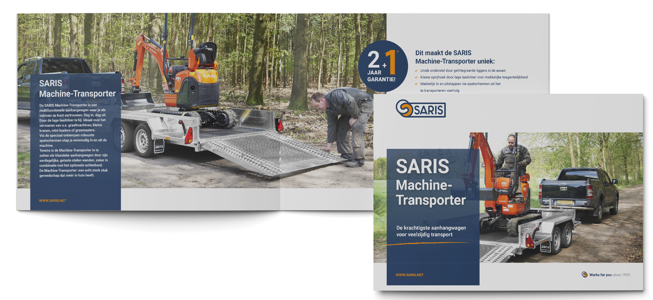 Brochure machinetransporter | SARIS